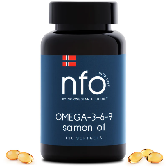Nfo Omega Salmon Oil 120 Capsules