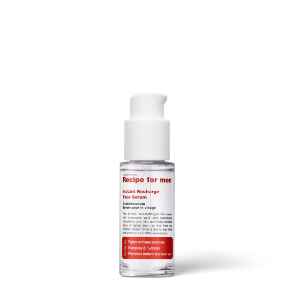 Instant Recharge Face Serum Haluronic Acid Serum Niacinamide Antiaging Hdrating Radi