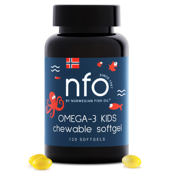 Omega Kids Chewable 120 Capsules