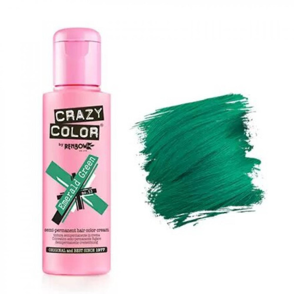 Cra Color Hair Color Emerald Green 53 100 ml