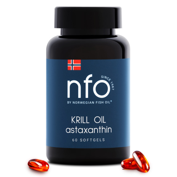 Nfo Omega Krill Oil Astaxanthin 60 Capsules