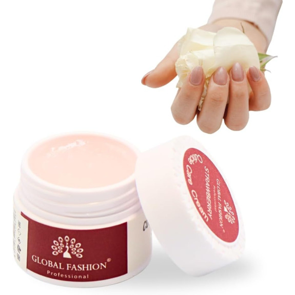 Nourishing Cuticle Cream Strawberr 5g Strengthens Dr Brittle Nails Softens Cuticles Glo